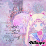 ♥Friendship♥isn't♥a♥big♥thing,♥ It's a million things♥