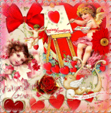 Vintage Valentine Love