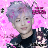 namjoon magenta emo