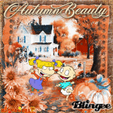 ♥Autumn beauty with my frame stamp♥ - My Entry #1 - Angelica & Tommy
