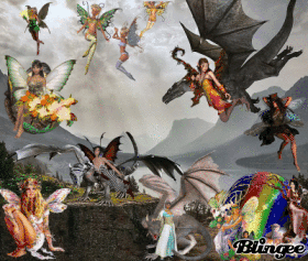 Drachen, Elfen und Feen