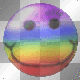 rainbow smiley