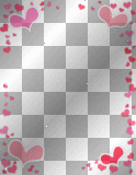 Cartoon Heart Frame (Vertical)