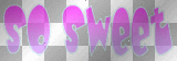 so sweet sticker