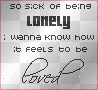 She needs love