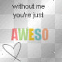 without me
